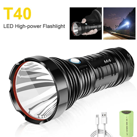 Super Bright High  Beam Rechargeable Long Range Torch