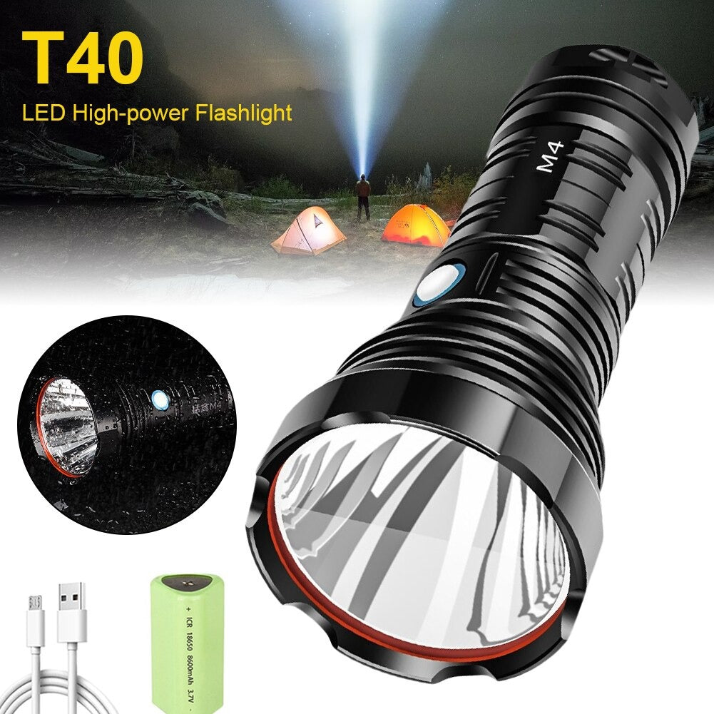 Super Bright High  Beam Rechargeable Long Range Torch